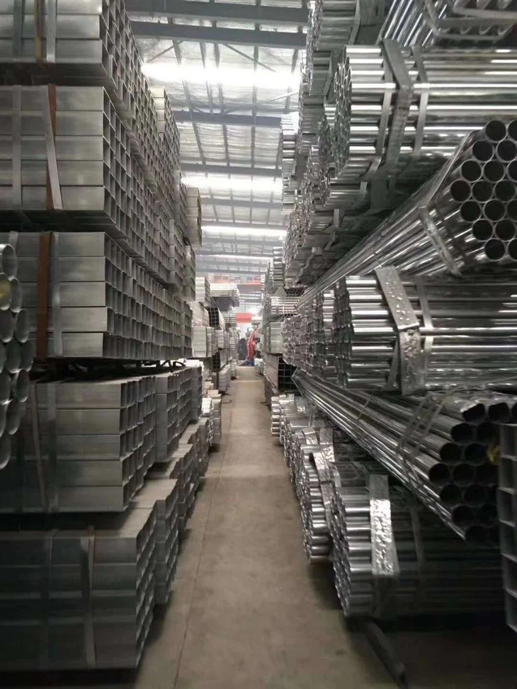 Galvanized Steel Round Pipe Q235